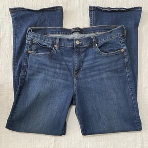 GAP 1969 Baby Boot Jeans Women's 16/33 Regular Medium Wash Classic 90's